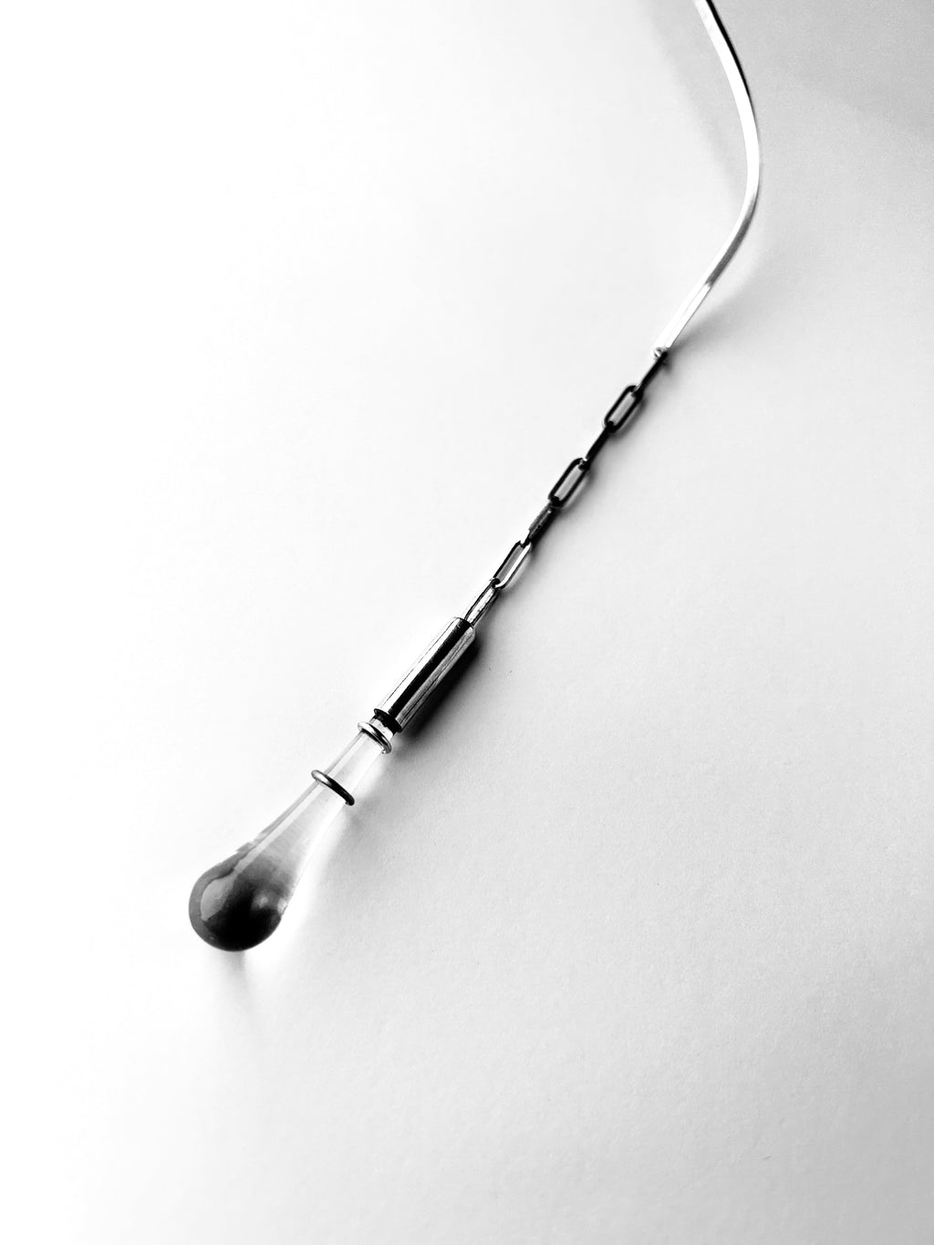 Drop of  Crystal Collier