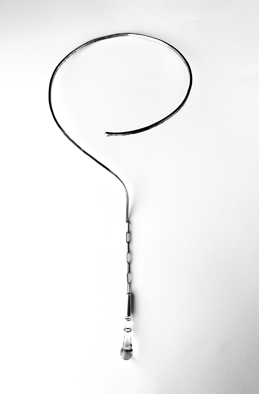 Drop of  Crystal Collier