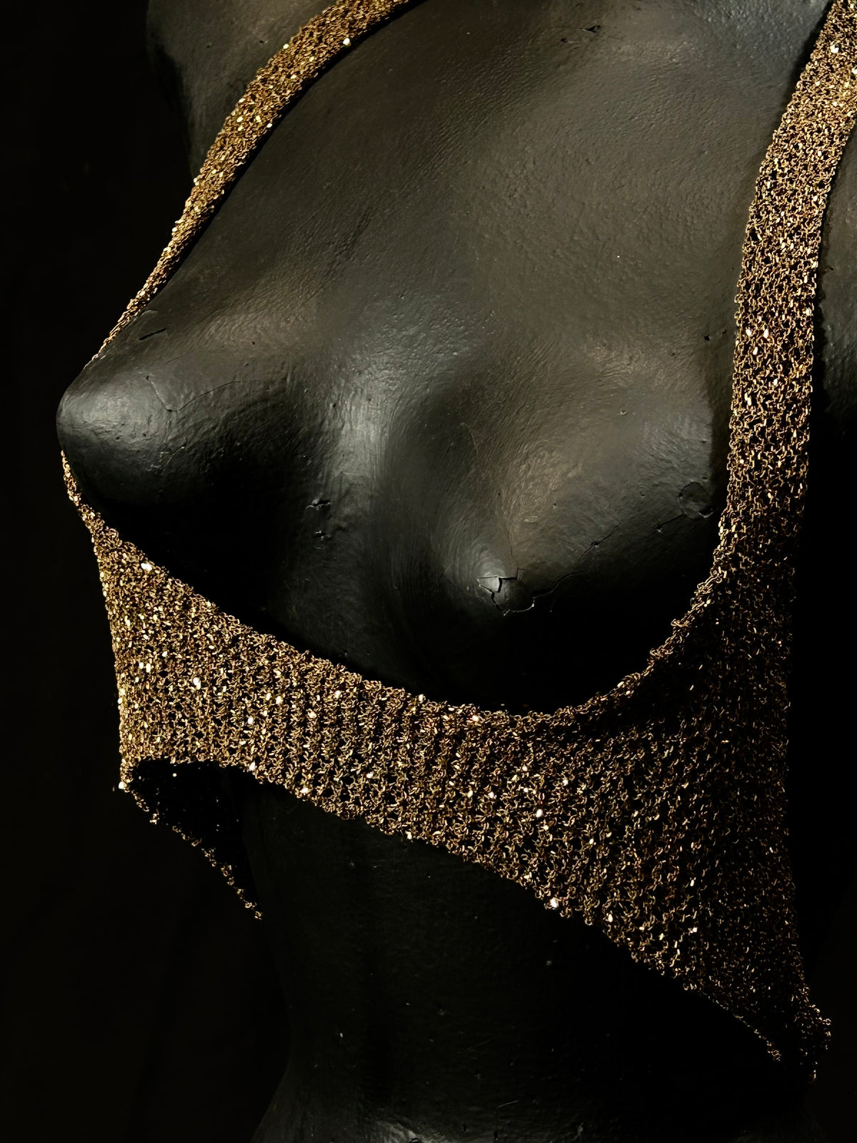 Knitted chain Underbust