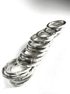 Sfyrílatos Bague martelée